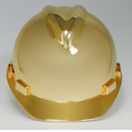 Ceremonial Hard Hat Gold Plated